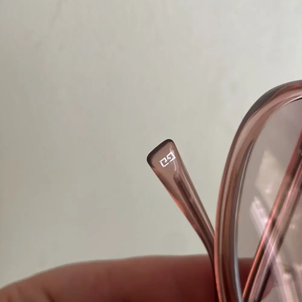 Givenchy Pink Gradient Oval Sunglasses